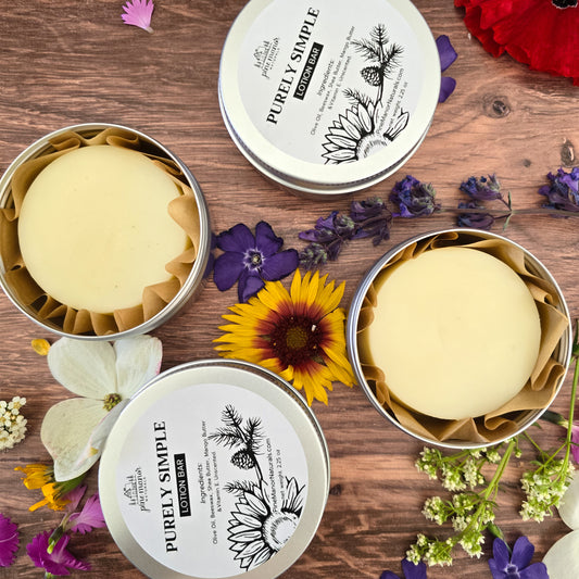 Purely Simple Beeswax Lotion Bar