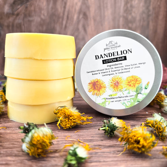 Dandelion Beeswax Lotion Bar